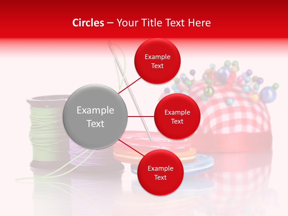 Button Background Green PowerPoint Template