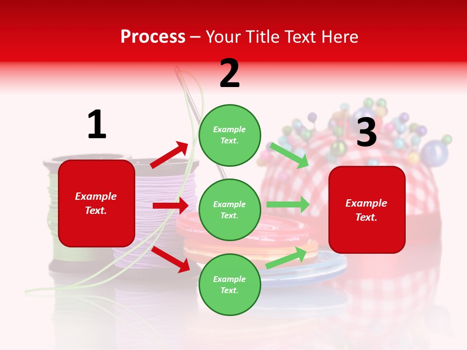 Button Background Green PowerPoint Template