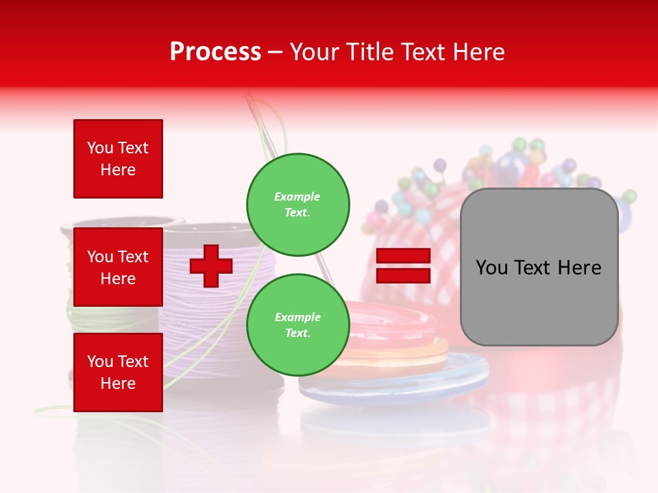 Button Background Green PowerPoint Template