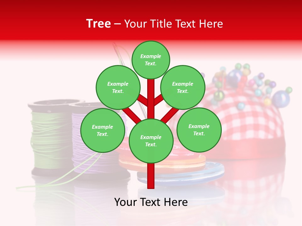 Button Background Green PowerPoint Template