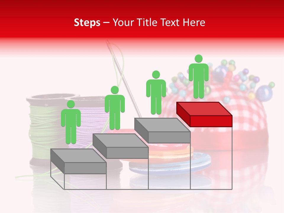 Button Background Green PowerPoint Template