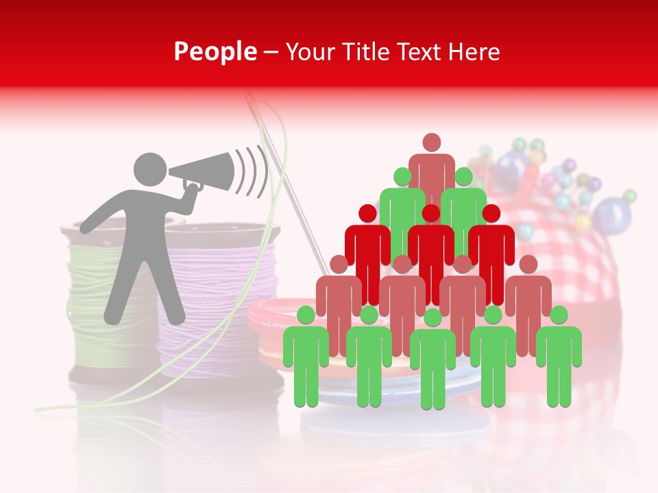 Button Background Green PowerPoint Template