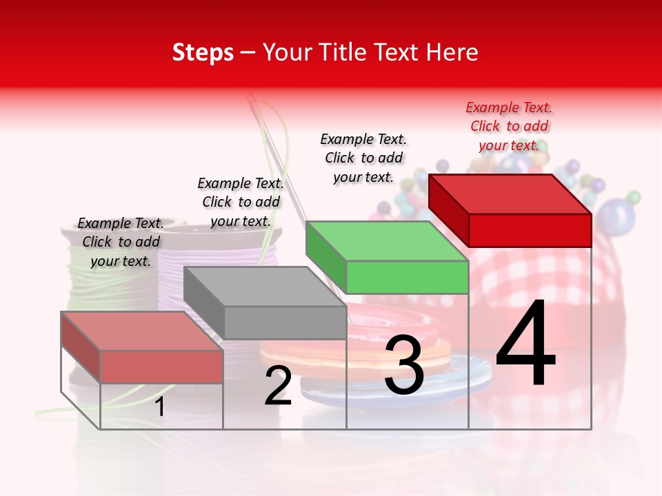 Button Background Green PowerPoint Template