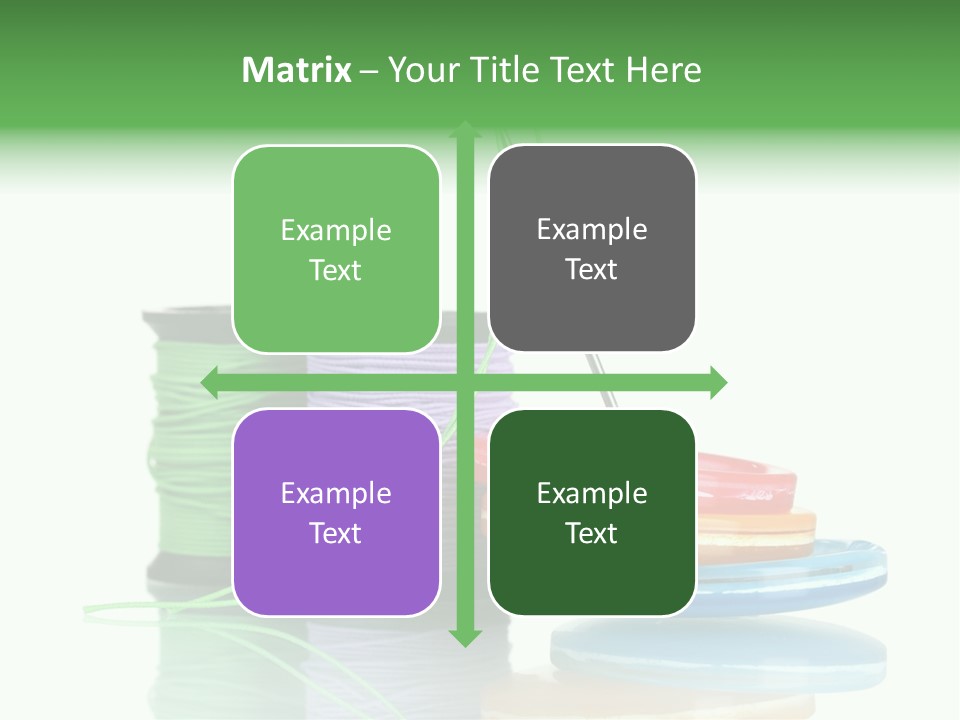 Sew Embroidery Group PowerPoint Template