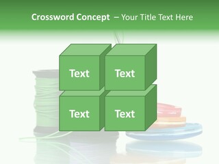Sew Embroidery Group PowerPoint Template