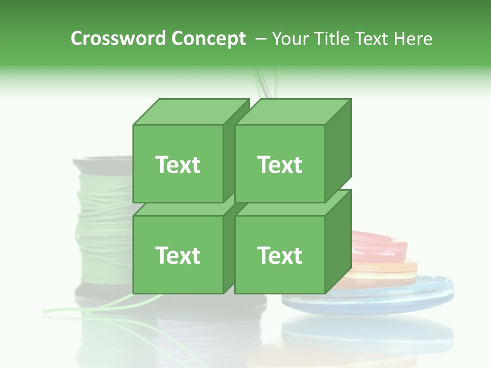 Sew Embroidery Group PowerPoint Template