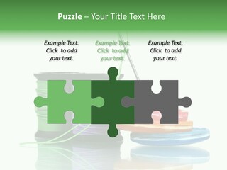 Sew Embroidery Group PowerPoint Template