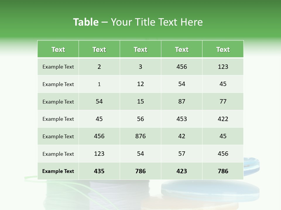 Sew Embroidery Group PowerPoint Template