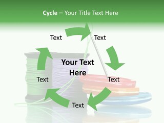 Sew Embroidery Group PowerPoint Template