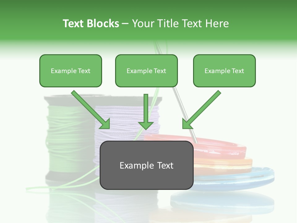 Sew Embroidery Group PowerPoint Template