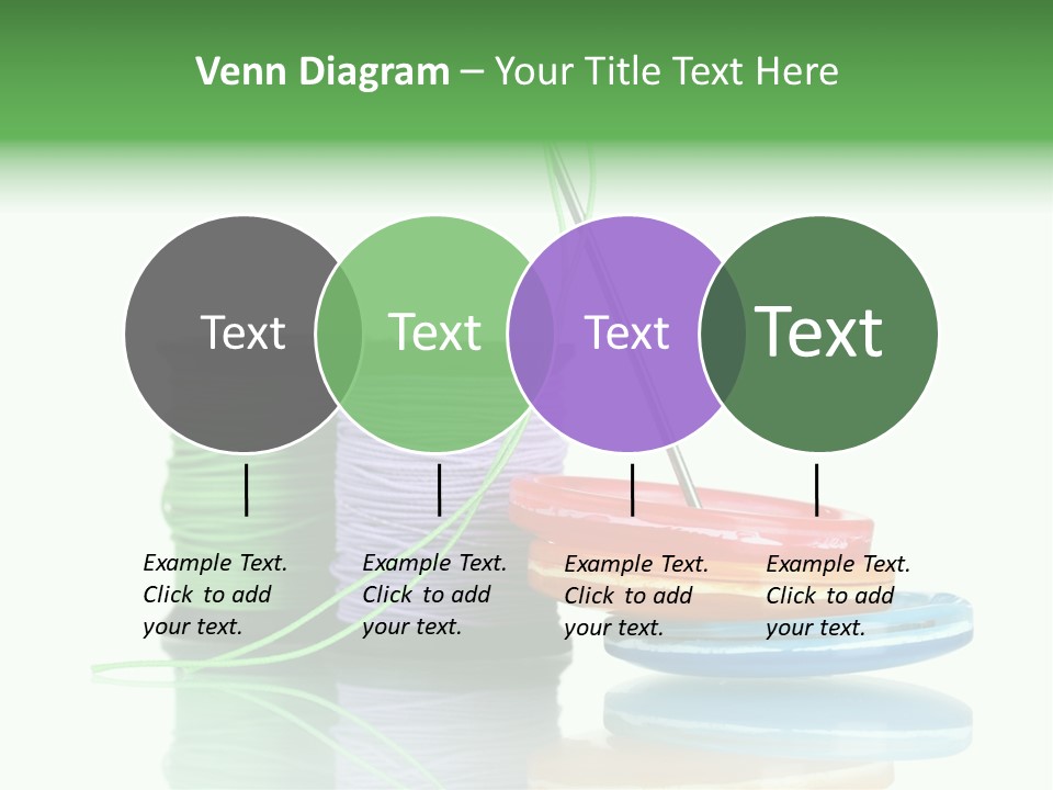 Sew Embroidery Group PowerPoint Template