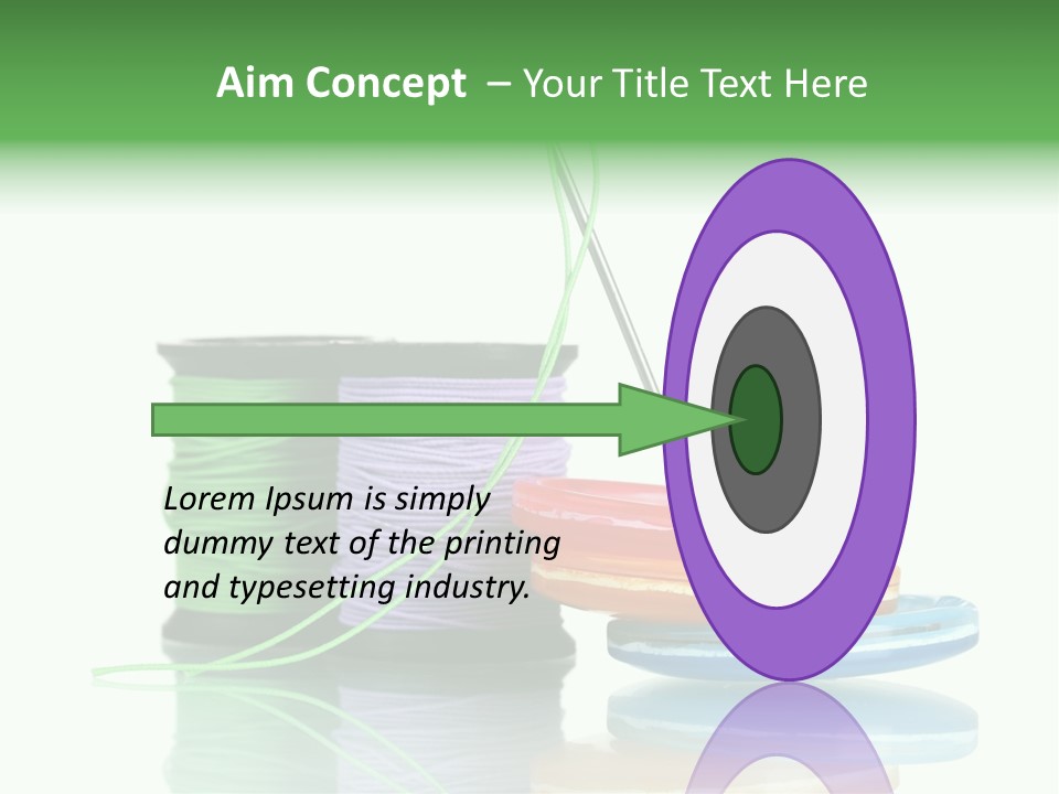 Sew Embroidery Group PowerPoint Template