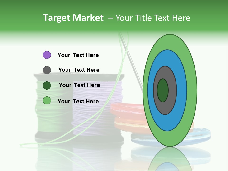 Sew Embroidery Group PowerPoint Template