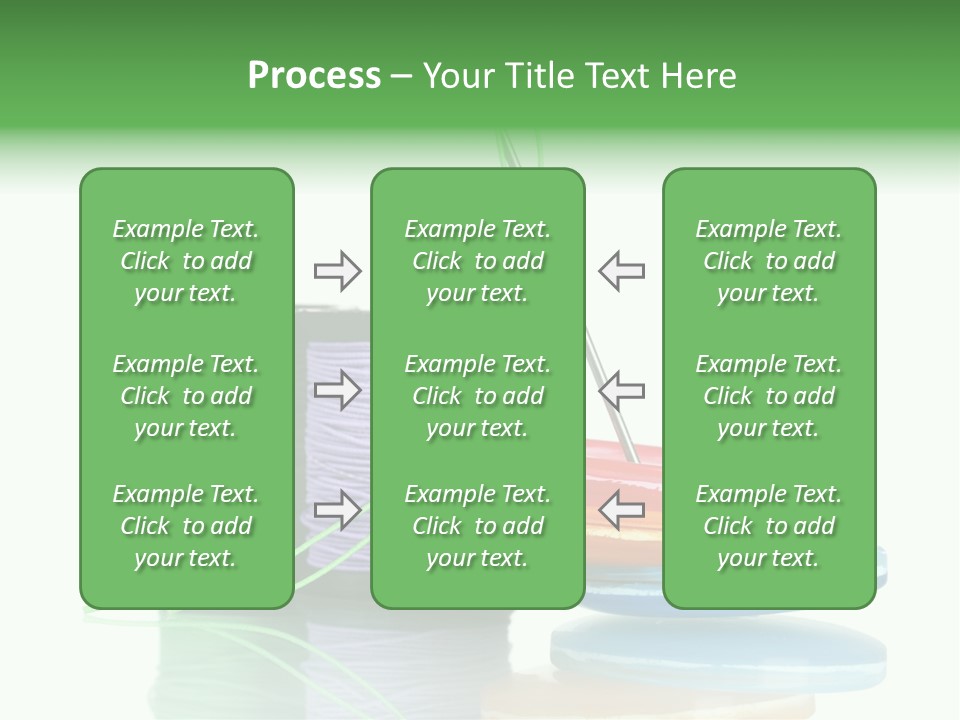 Sew Embroidery Group PowerPoint Template