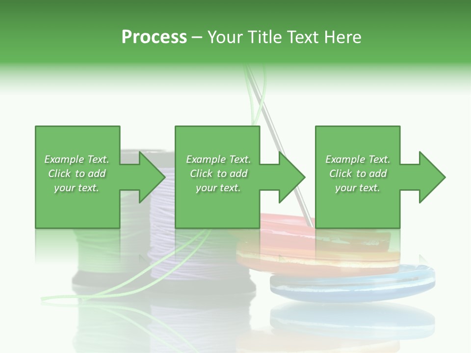 Sew Embroidery Group PowerPoint Template