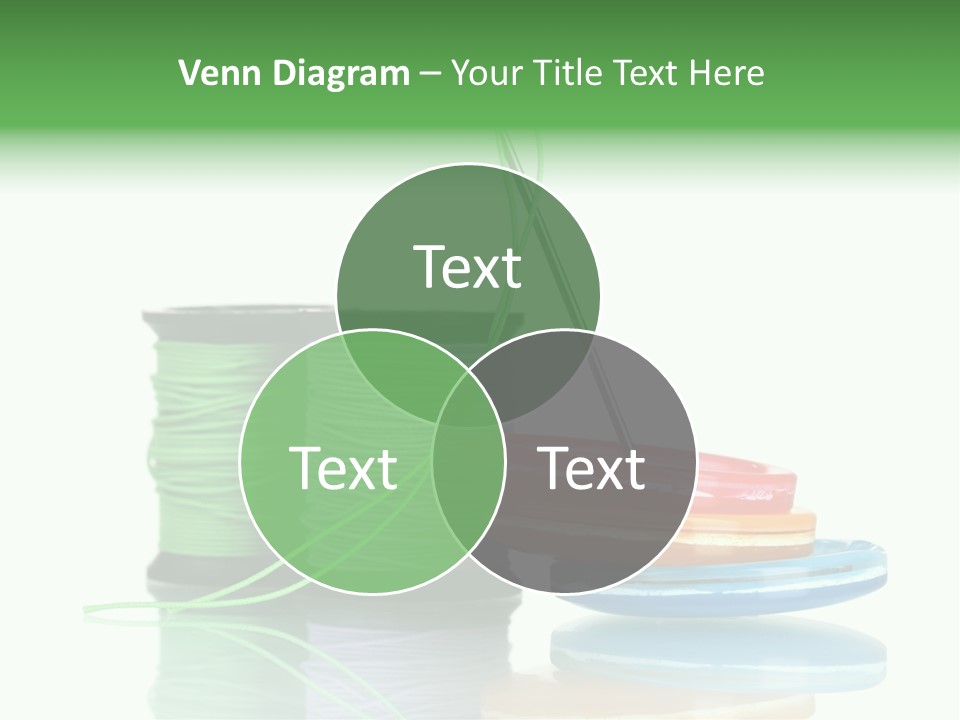 Sew Embroidery Group PowerPoint Template