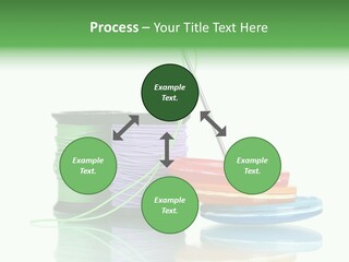 Sew Embroidery Group PowerPoint Template