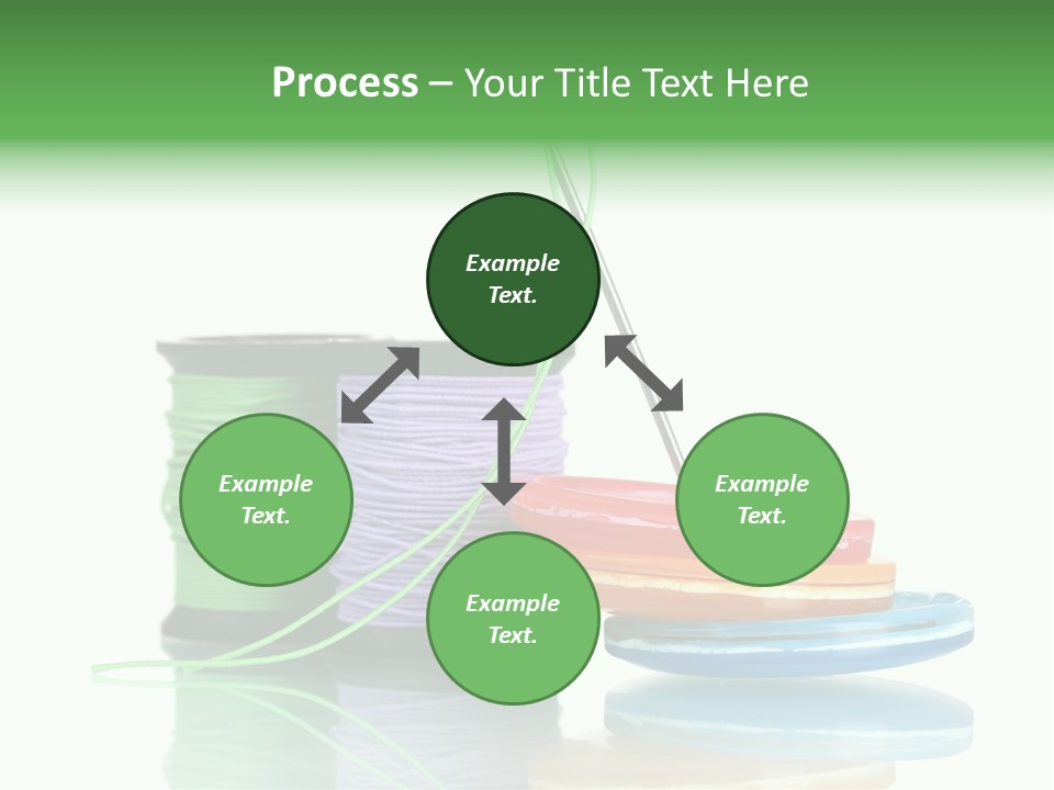 Sew Embroidery Group PowerPoint Template