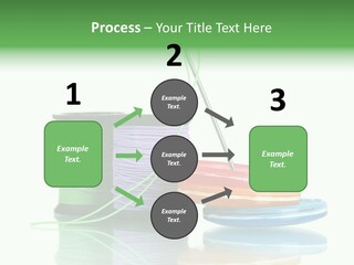 Sew Embroidery Group PowerPoint Template