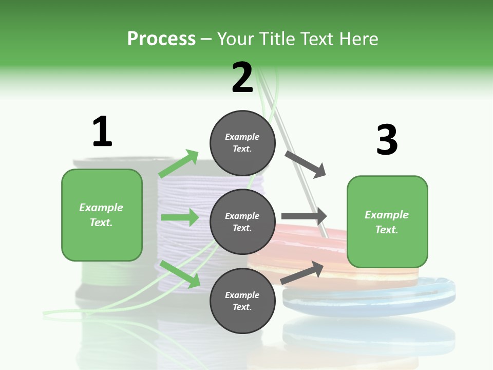Sew Embroidery Group PowerPoint Template