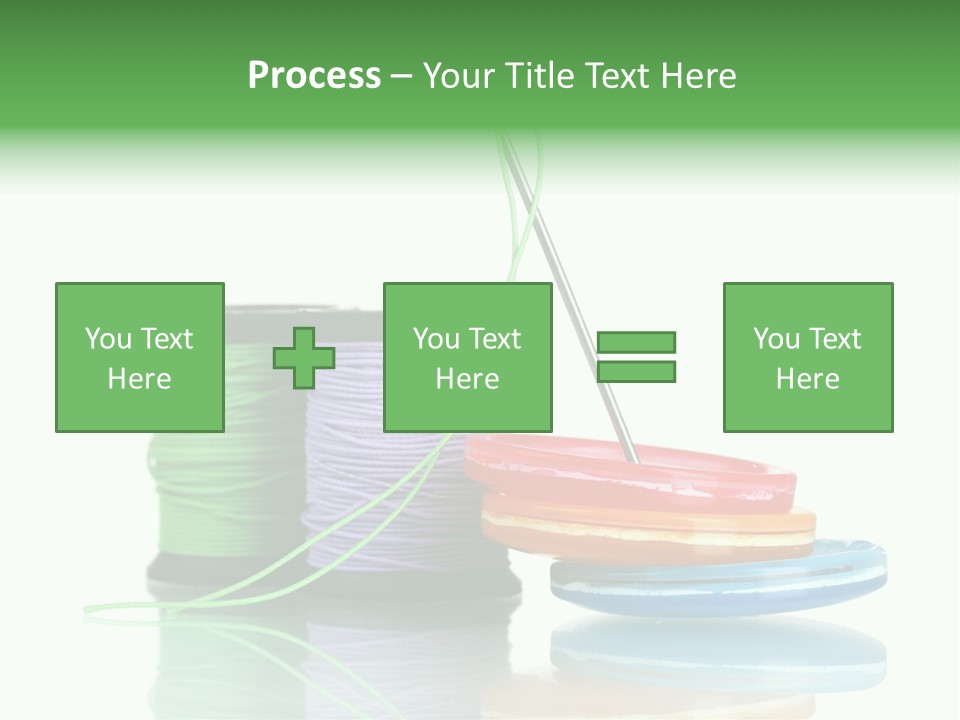 Sew Embroidery Group PowerPoint Template