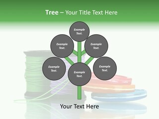 Sew Embroidery Group PowerPoint Template