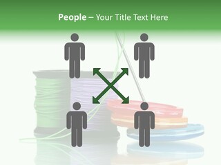 Sew Embroidery Group PowerPoint Template