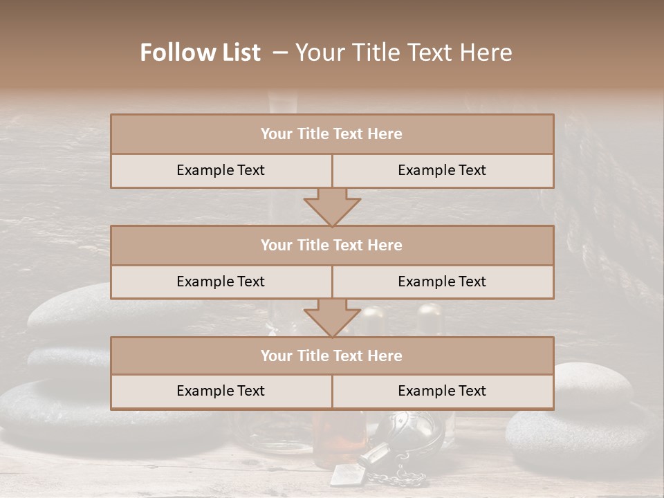 Ancient Test Tubes Spa PowerPoint Template