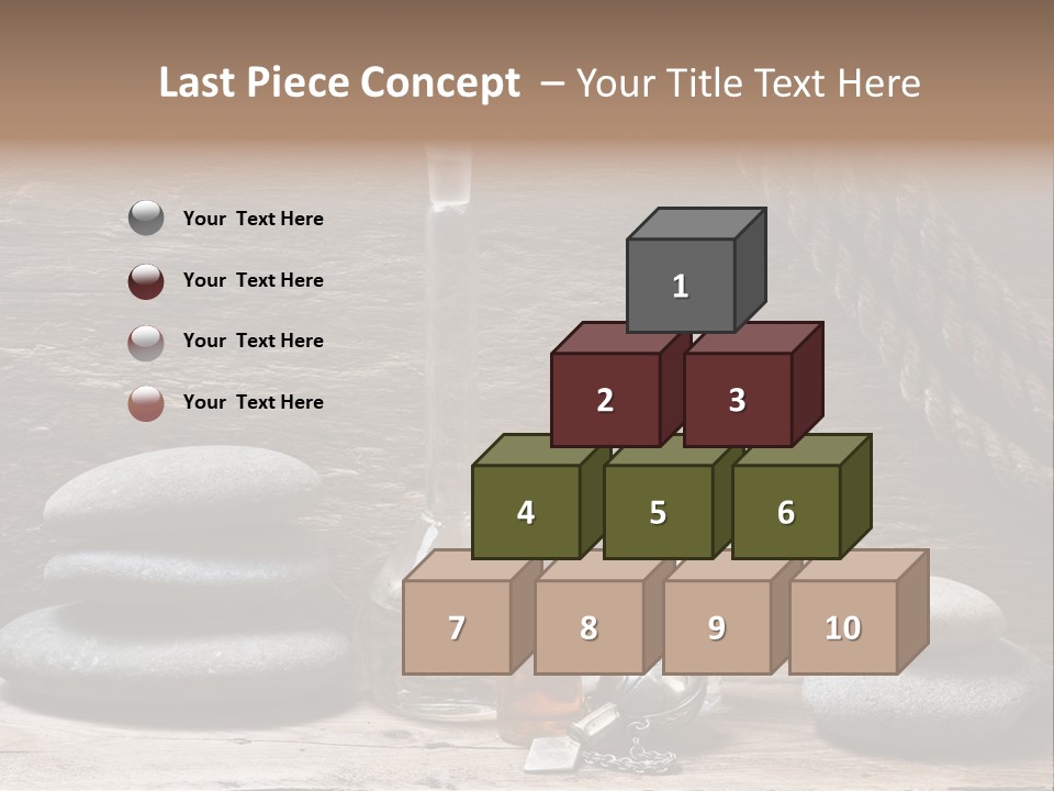 Ancient Test Tubes Spa PowerPoint Template