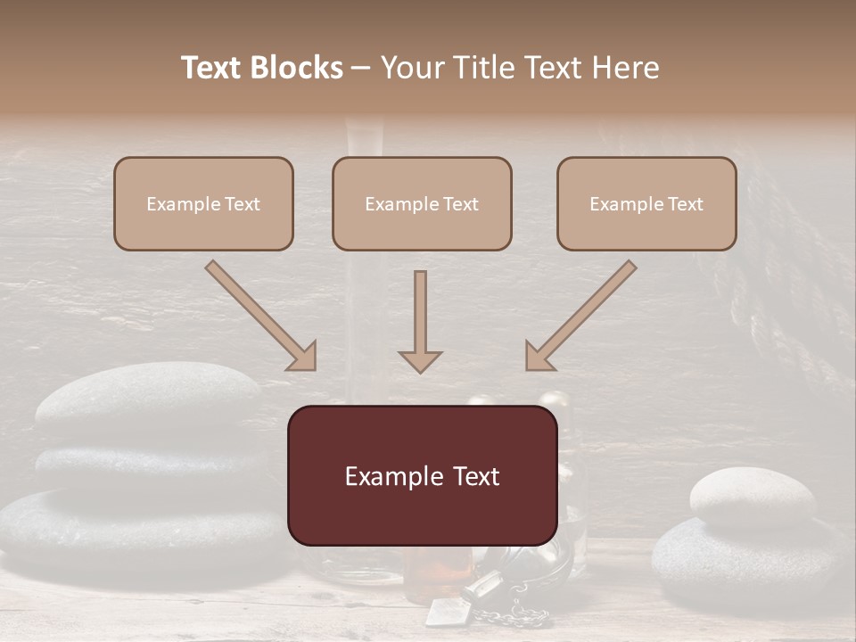 Ancient Test Tubes Spa PowerPoint Template
