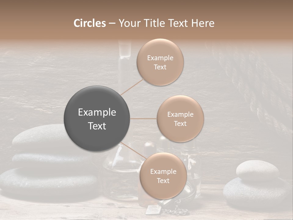 Ancient Test Tubes Spa PowerPoint Template