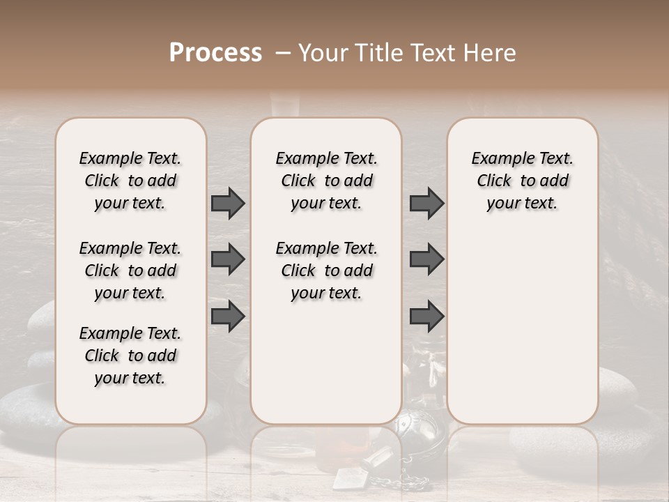 Ancient Test Tubes Spa PowerPoint Template