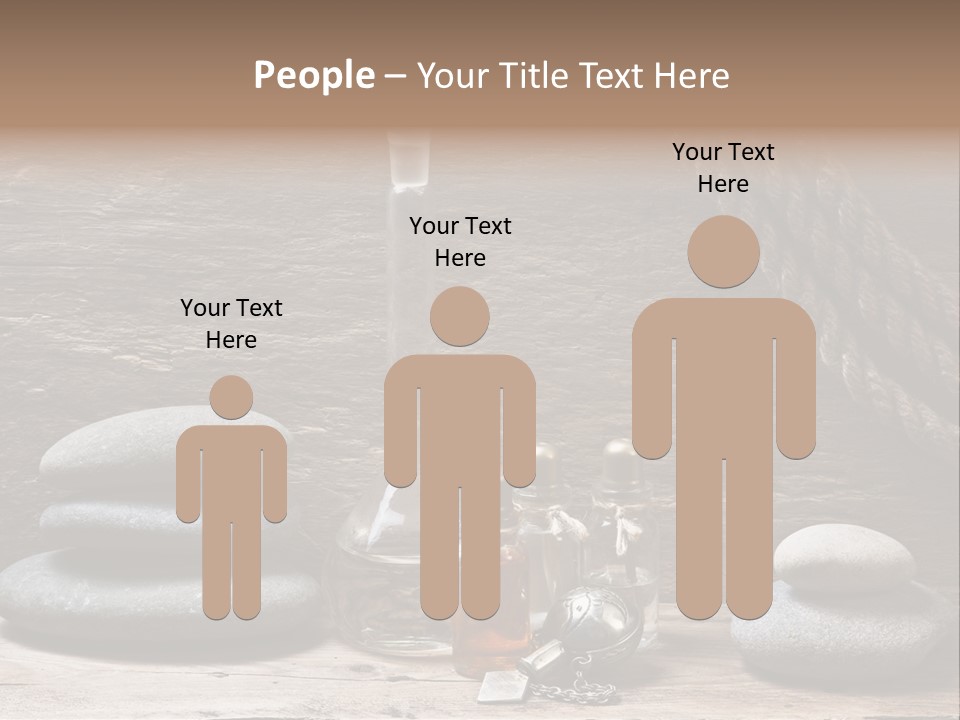 Ancient Test Tubes Spa PowerPoint Template