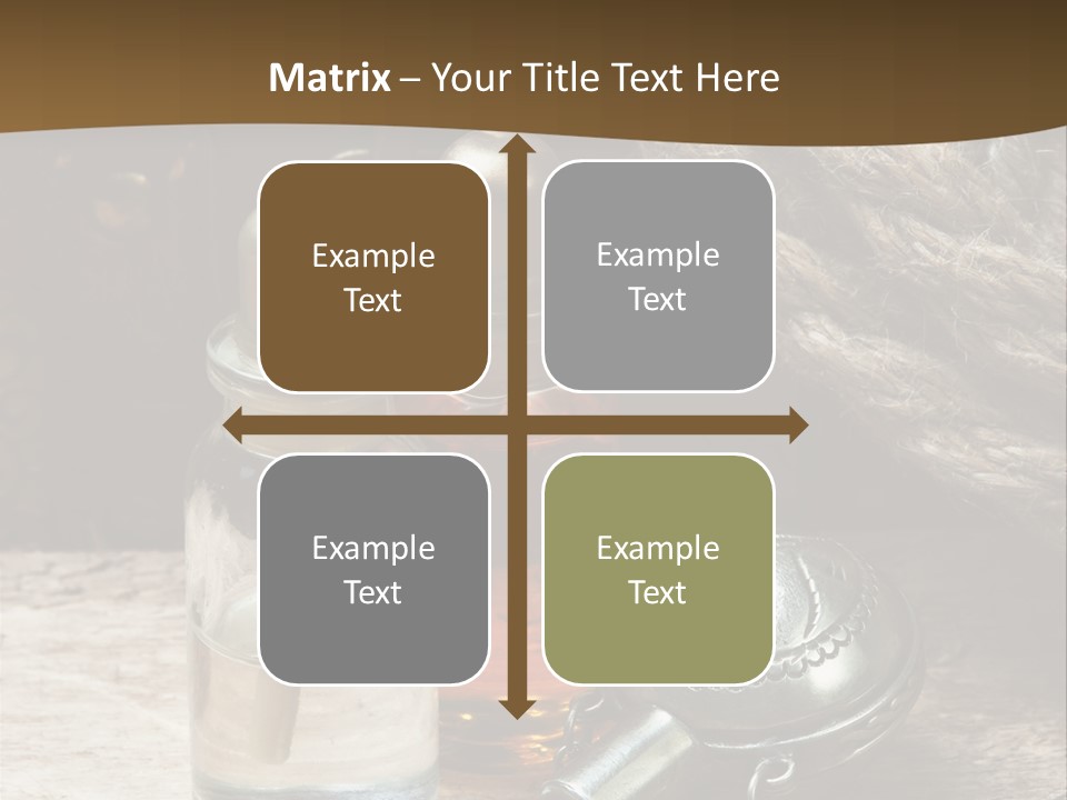Concepts Glass Close Up PowerPoint Template