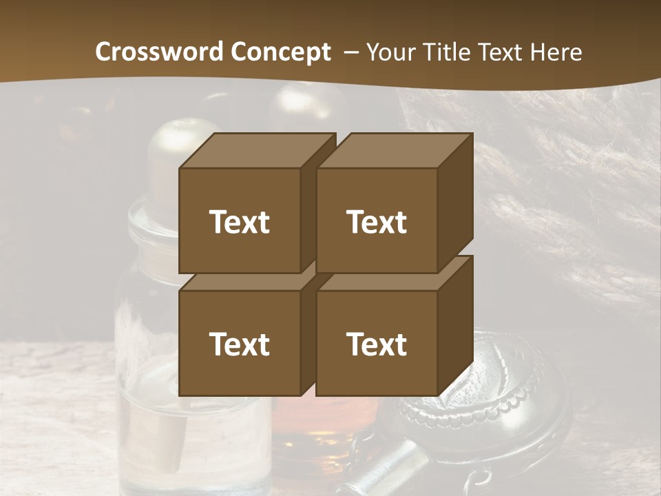 Concepts Glass Close Up PowerPoint Template