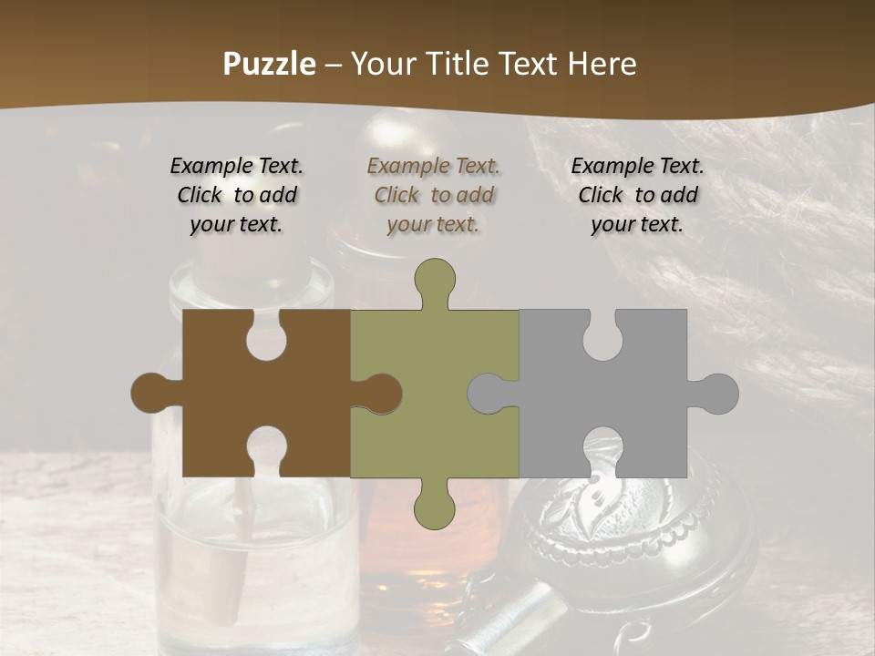 Concepts Glass Close Up PowerPoint Template