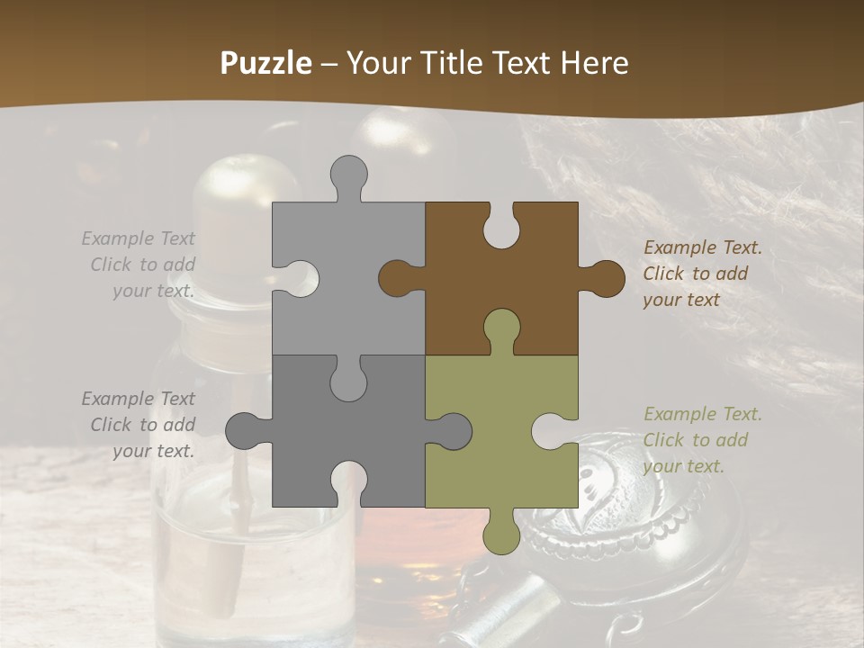 Concepts Glass Close Up PowerPoint Template