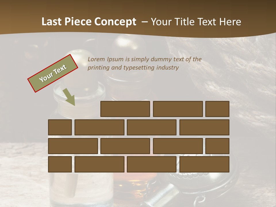 Concepts Glass Close Up PowerPoint Template