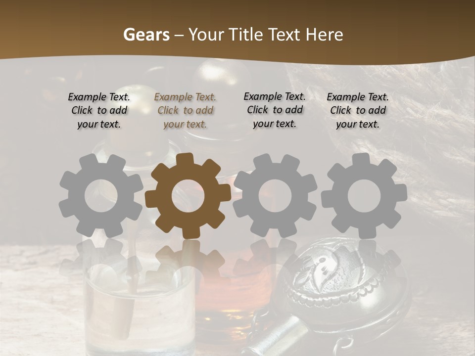 Concepts Glass Close Up PowerPoint Template