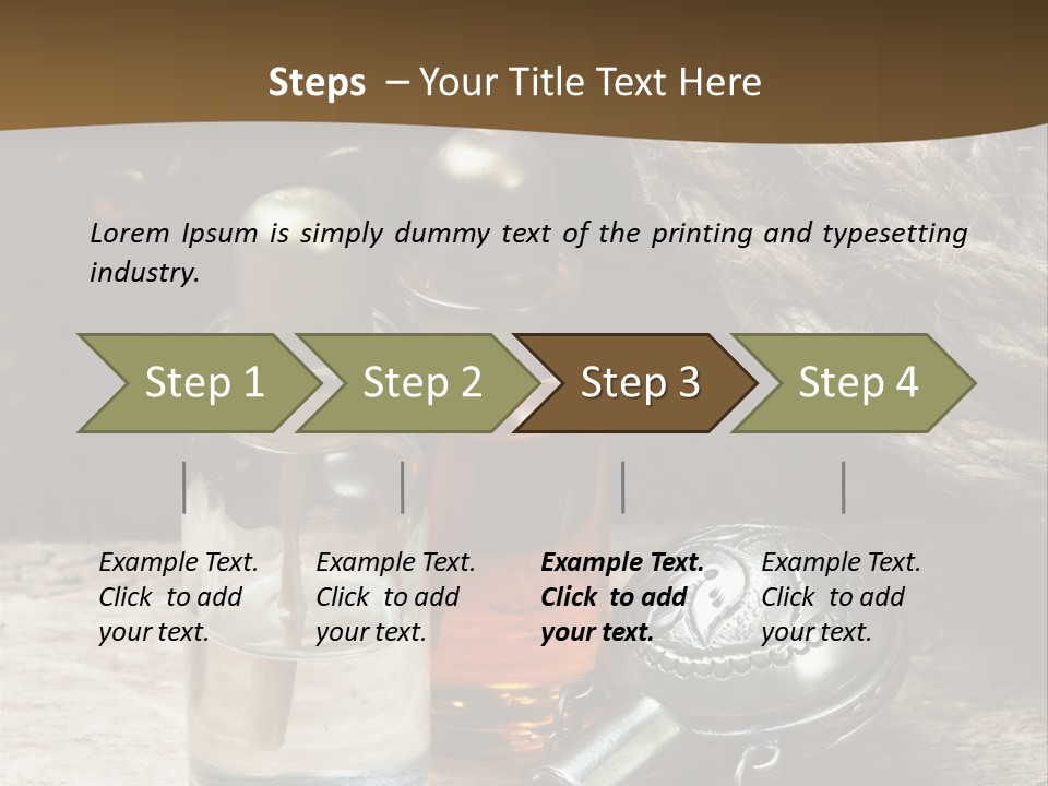 Concepts Glass Close Up PowerPoint Template
