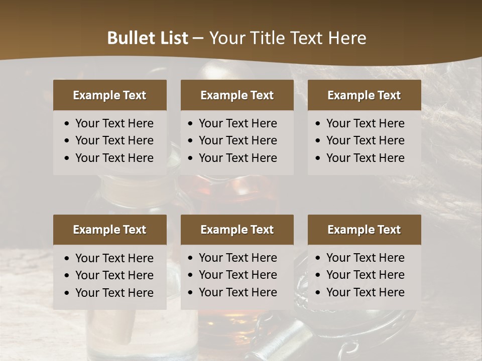 Concepts Glass Close Up PowerPoint Template
