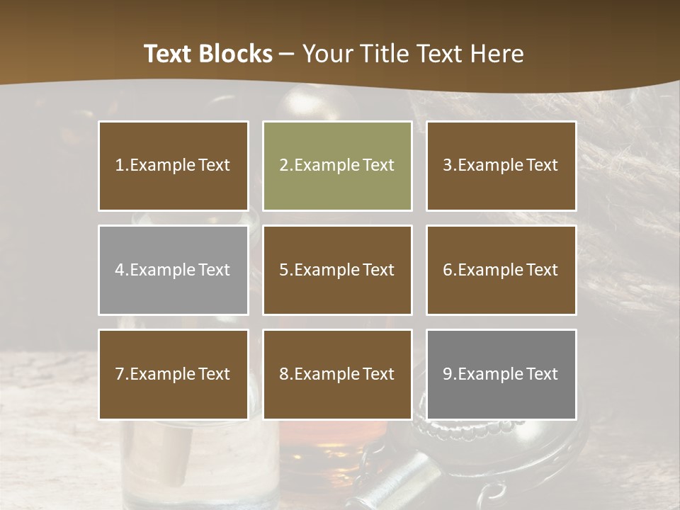 Concepts Glass Close Up PowerPoint Template
