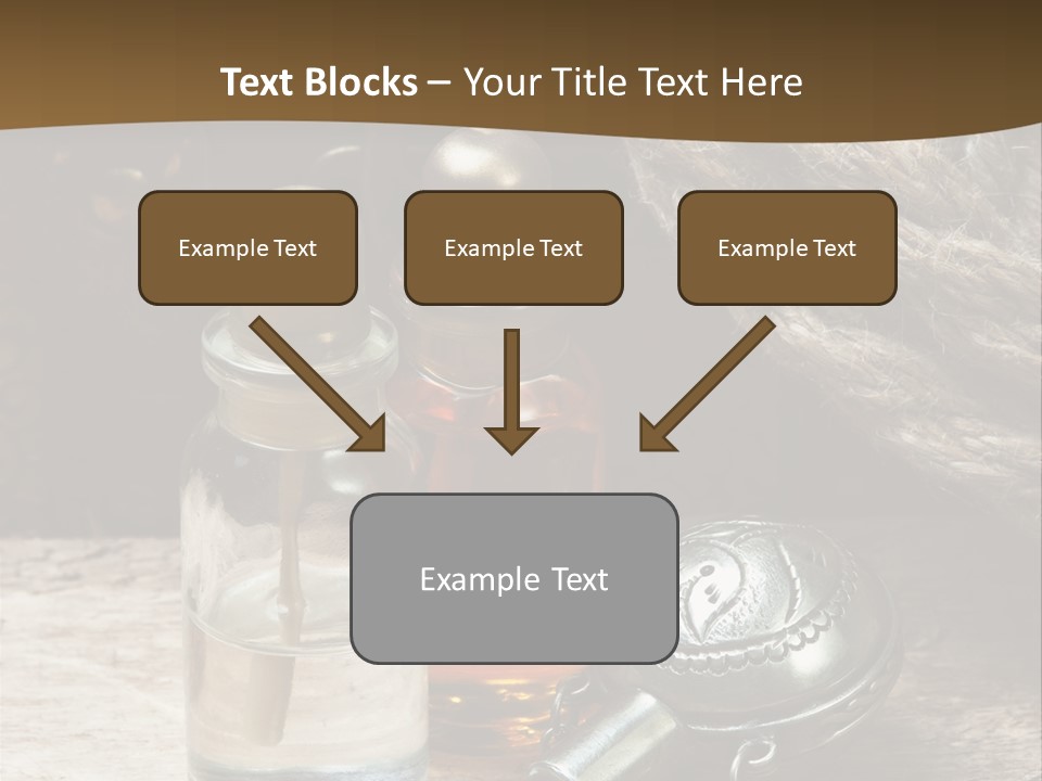 Concepts Glass Close Up PowerPoint Template