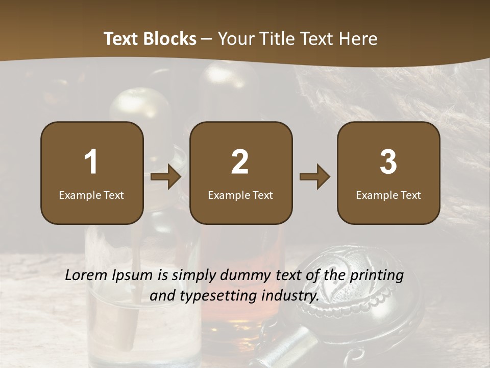 Concepts Glass Close Up PowerPoint Template