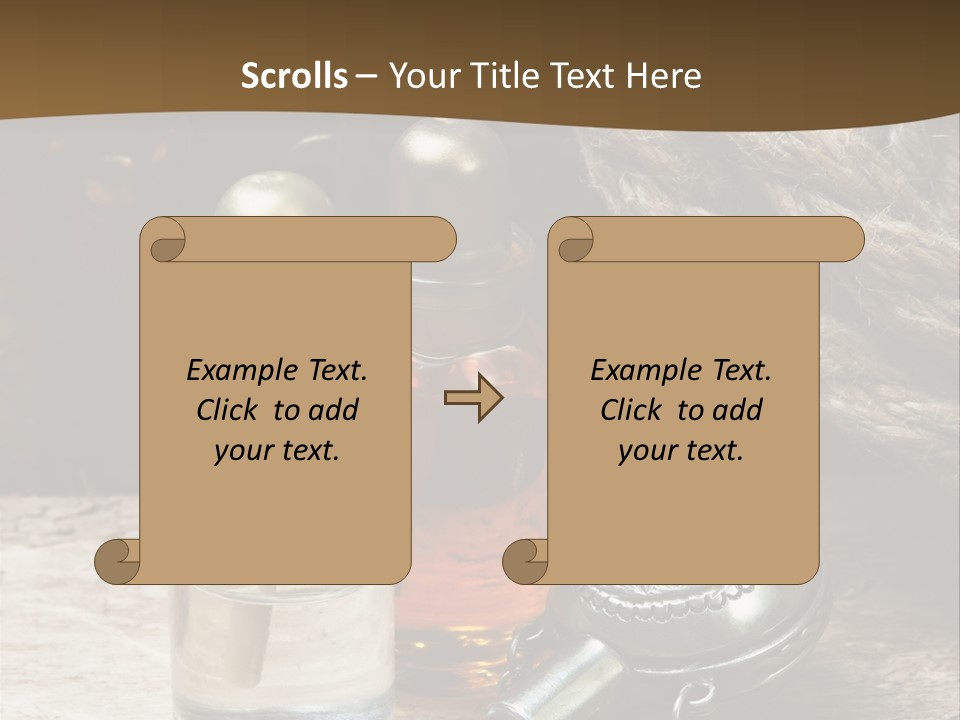 Concepts Glass Close Up PowerPoint Template