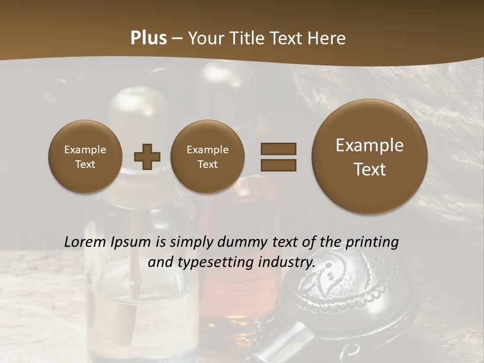 Concepts Glass Close Up PowerPoint Template