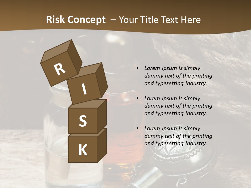 Concepts Glass Close Up PowerPoint Template