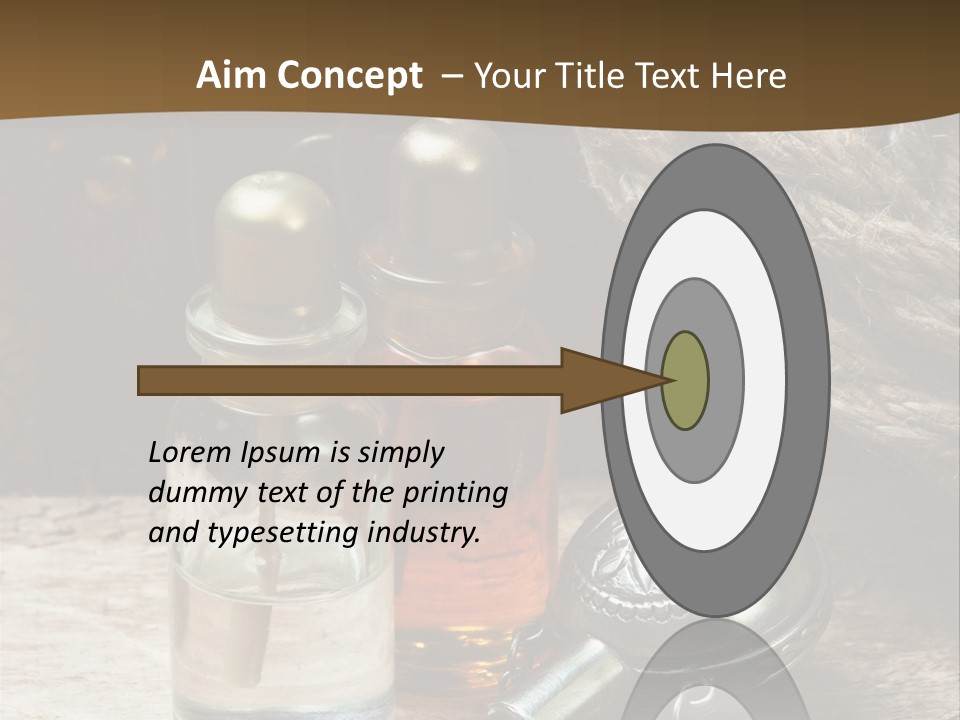 Concepts Glass Close Up PowerPoint Template