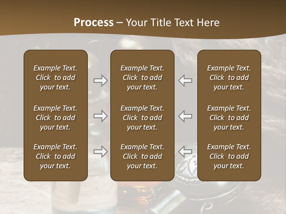 Concepts Glass Close Up PowerPoint Template
