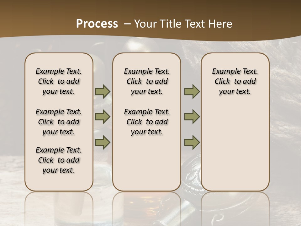 Concepts Glass Close Up PowerPoint Template